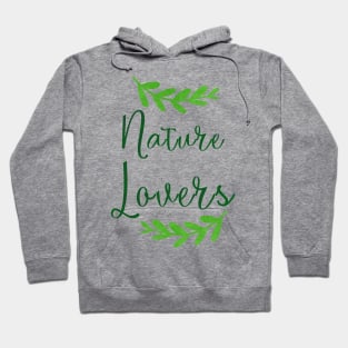 nature minimalist  lovers  typography  text Hoodie